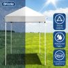 5'x5' Pop Up Canopy White
