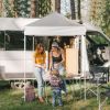 5'x5' Pop Up Canopy White