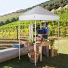 5'x5' Pop Up Canopy White